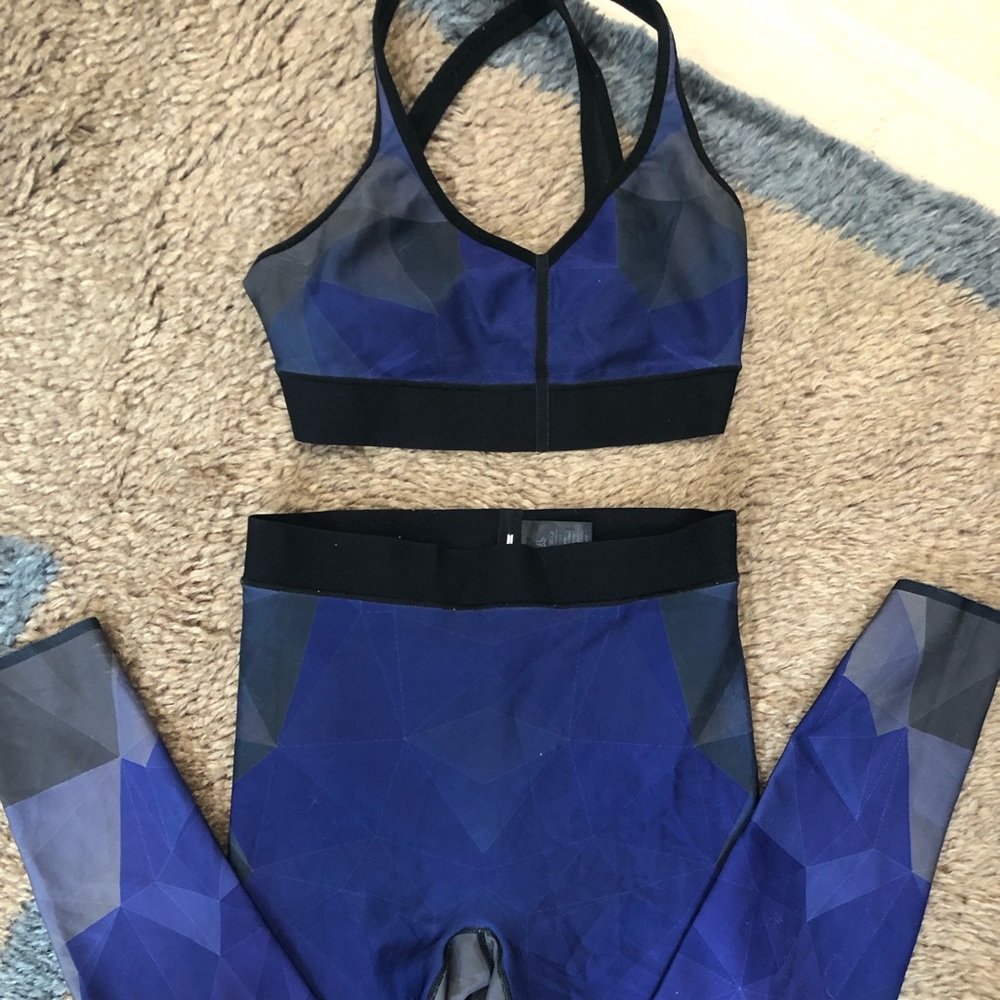 Ultra core yoga / fitness workout  set
